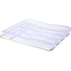 Gifi Range-couverts en plastique transparent - L.33xl.25,5xH.4cm