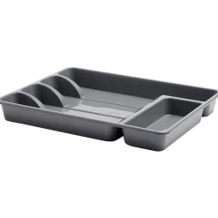 Gifi Range-couverts plastique noir