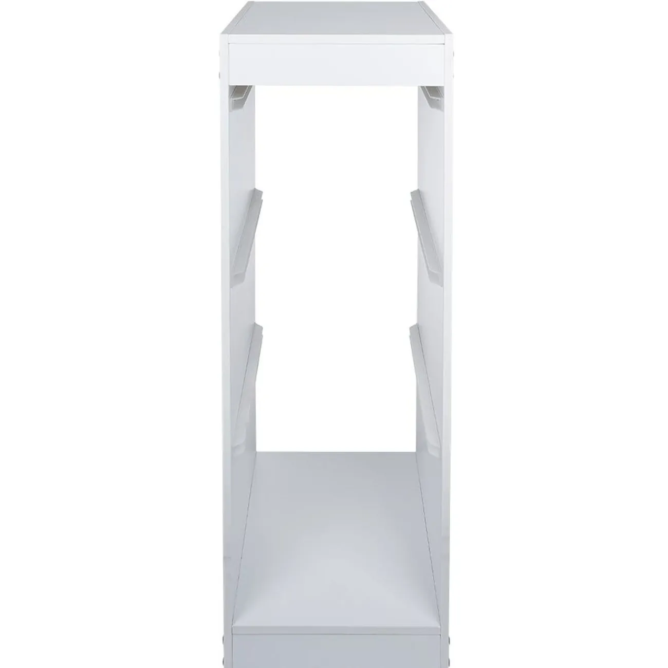 Gifi Rangement|Rangement 3 niveaux pour casier blanc