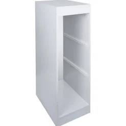 Gifi Rangement|Rangement 3 niveaux pour casier blanc