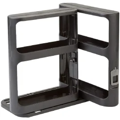 Gifi Rangement à épices coulissant 2 niveaux noir