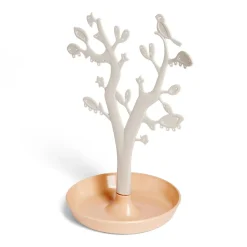 Gifi Aménagement Salle De Bain^Rangement accessoire arbre Sun Day ABS blanc
