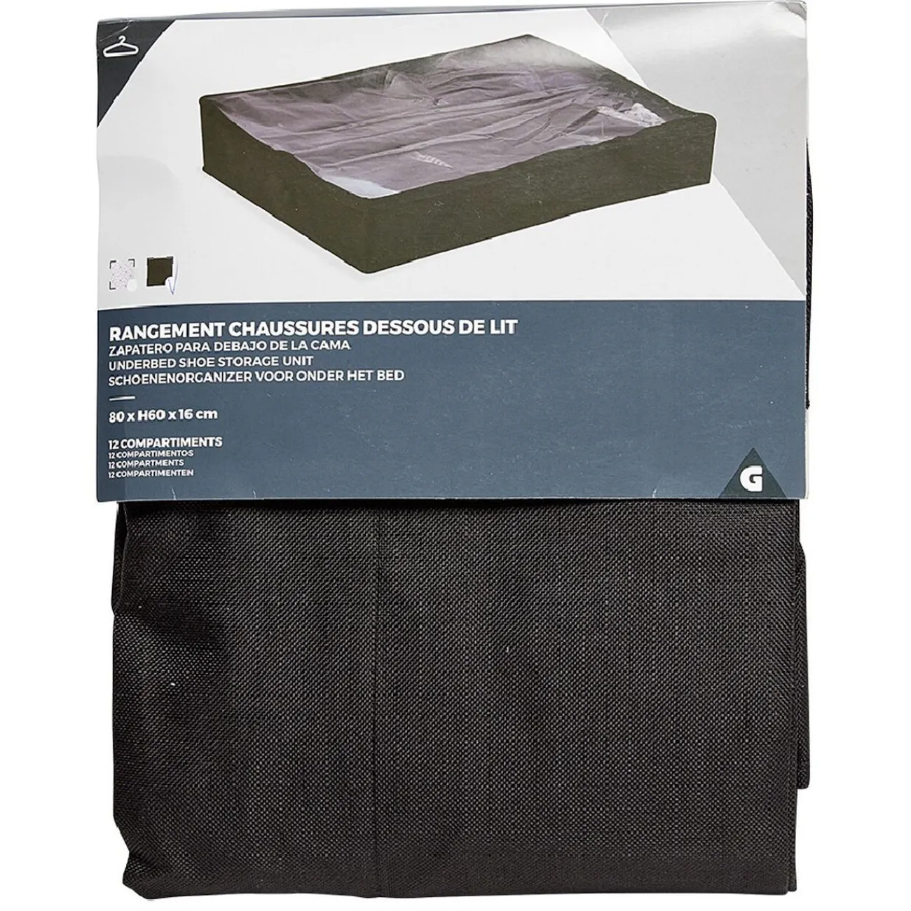 Gifi Rangement|Rangement chaussure polyester