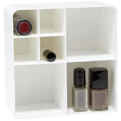 Gifi Beauté^Rangement de cosmétique blanc 7 compartiments