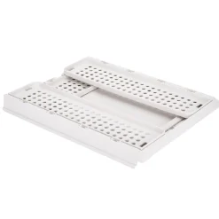 Gifi Rangement|Rangement dressing superposable coulissant blanc petit modèle