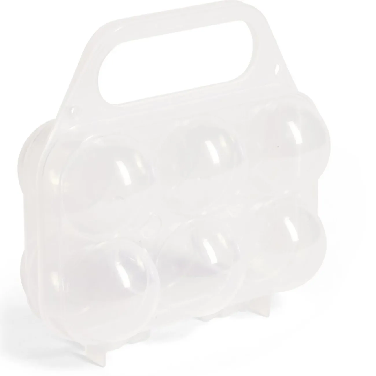 Gifi Rangement frigo pour oeuf polypropylène blanc transparent