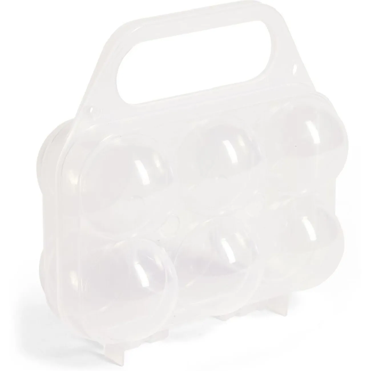 Gifi Rangement frigo pour oeuf polypropylène blanc transparent