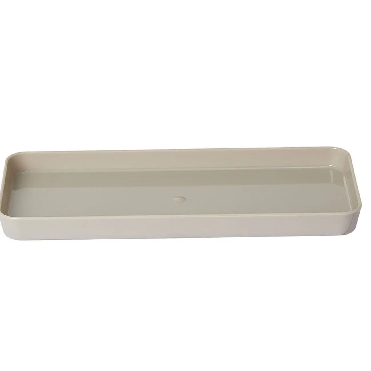 Gifi Aménagement Salle De Bain^Rangement pour tiroir plastique taupe