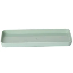 Gifi Aménagement Salle De Bain^Rangement pour tiroir plastique vert d'eau