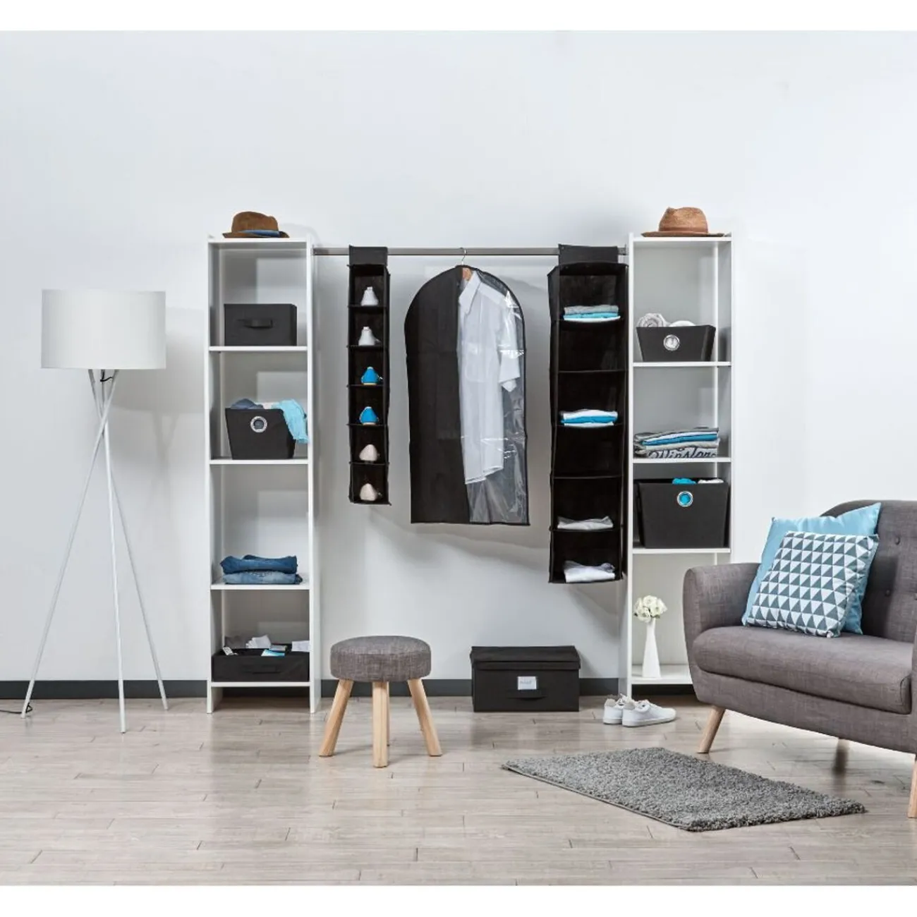 Gifi Rangement|Rangement sous vêtements 16 compartiments 39x12xH3cm