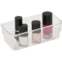 Gifi Aménagement Salle De Bain^Rangement transparent pour tiroir 5 compartiments