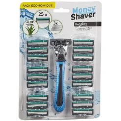 Gifi Beauté^Rasoir et ses 25 têtes de rechange