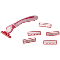 Gifi Beauté^Rasoir femme avec 20 recharges 3 lames