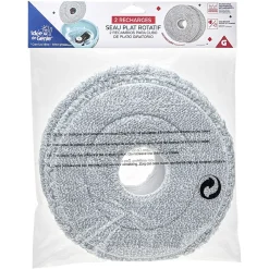 Gifi Nettoyage Et Entretien|Recharge mop pour balai rotatif x2