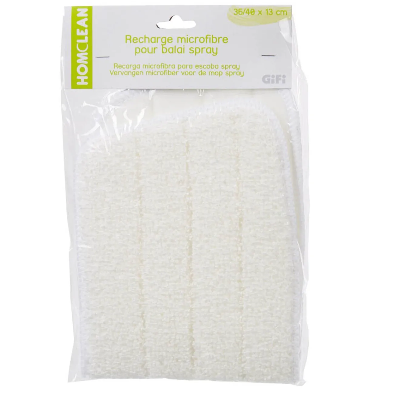 Gifi Nettoyage Et Entretien|Recharge pour balai spray avec réservoir intégré