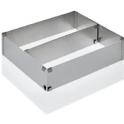 Gifi Rectangle à pâtisserie extensible axe central amovible 17/32x25/46cm