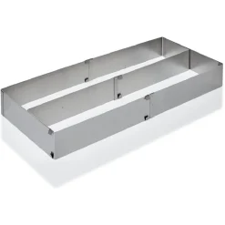 Gifi Rectangle à pâtisserie extensible axe central amovible 17/32x25/46cm