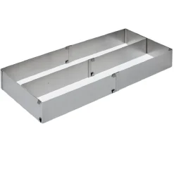 Gifi Rectangle à pâtisserie extensible inox