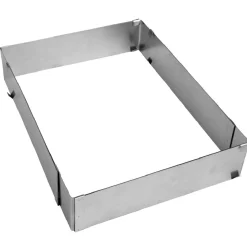 Gifi Rectangle à pâtisserie extensible inox