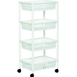 Gifi Resserre à légumes blanc 4 paniers