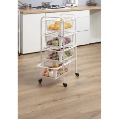 Gifi Resserre à légumes blanche