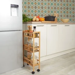 Gifi Resserre légumes à roulettes