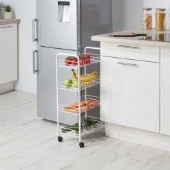 Gifi Resserre légumes 4 étages en métal