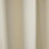 Gifi Equipement Douche^Rideau de douche effet lin 180x200cm polyester beige