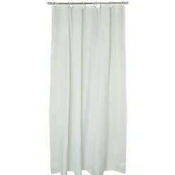 Gifi Equipement Douche^Rideau de douche Serenity blanc motif demi cercle