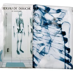 Gifi Aménagement Salle De Bain^Rideau de douche squelette