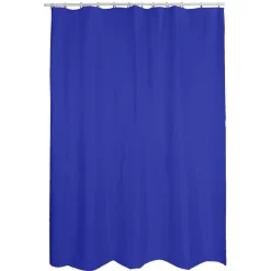 Gifi Equipement Douche^Rideau de douche uni bleu