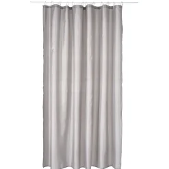 Gifi Equipement Douche^Rideau de douche uni taupe