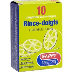 Gifi Rince-doigts fraicheur citron x10