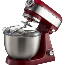 Gifi Robot pâtissier Cuisilux 4 en 1 gris et rouge 5 L