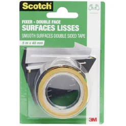 Gifi Colle Et Adhésif^Rouleau adhésif double face Scotch L.5 m