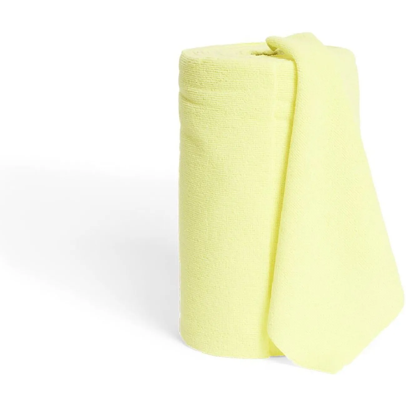 Gifi Nettoyage Et Entretien|Rouleau de 50 chiffons en microfibre jaune