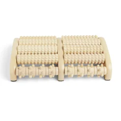 Gifi Bien-Être^Rouleau de massage pour pieds en bois 28x18xH8cm
