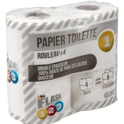Gifi Bien-Être^Rouleau de papier toilette 280 feuilles x4