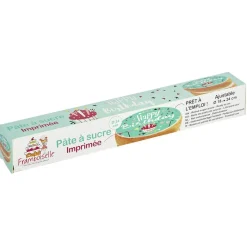 Gifi Rouleau de pâte à sucre motif Happy Birthday 150 g