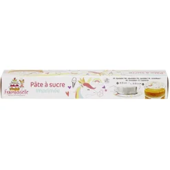 Gifi Rouleau de pâte à sucre motif licorne 150 g