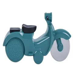 Gifi Roulette à pizza forme scooter rouge ou bleu
