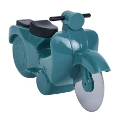 Gifi Roulette à pizza forme scooter rouge ou bleu