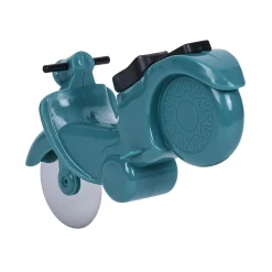 Gifi Roulette à pizza forme scooter rouge ou bleu