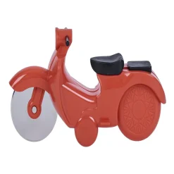 Gifi Roulette à pizza forme scooter rouge ou bleu