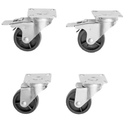 Gifi Quincaillerie^Roulette pivotante à fixer x4