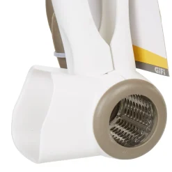 Gifi Râpe à fromage blanche et taupe