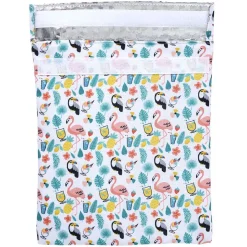 Gifi Sac à sandwich réutilisable motif tropical