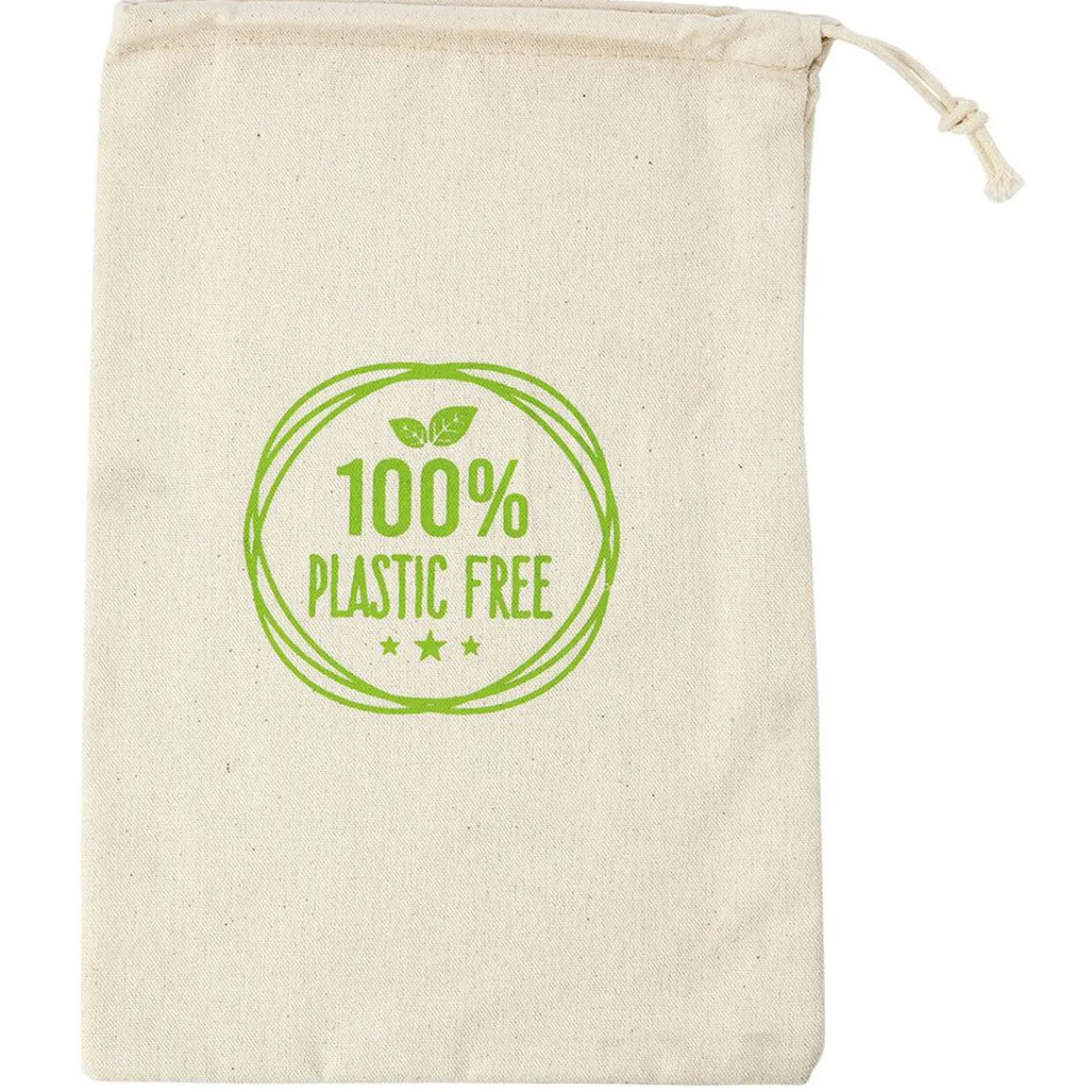 Gifi Sac à vrac en coton réutilisables x4