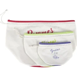 Gifi Sac de conservation x3 pour ails oignons pommes de terre