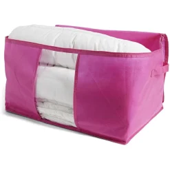 Gifi Entretien Du Linge|Sac de rangement avec poignées et fermeture à glissière 59x40x35cm